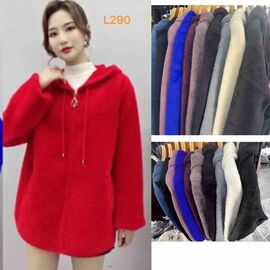 Фотография Кардиган женский L290 mix р.56-60 "PALMIRA" недорого оптом от прямого поставщика