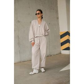 Фотография Костюм спортивный женский тёплый 9716 beige р.S-L "Little Secret" недорого оптом от прямого поставщика