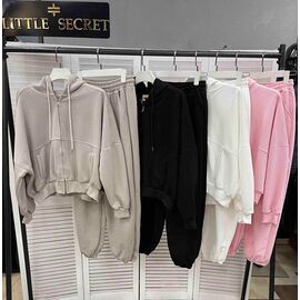 Фотография Костюм спортивный женский тёплый 9716 pink р.S-L "Little Secret" недорого оптом от прямого поставщика