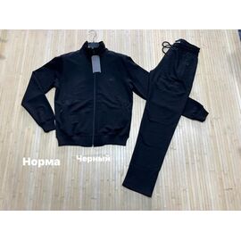 Костюм спортивний чоловічий NV777 black р.M-2XL "Navas" недорого оптом від прямого постачальника
