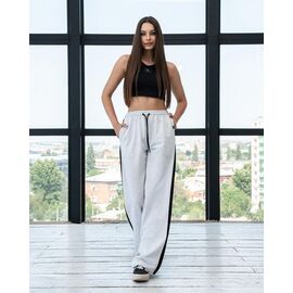 Фотография Штаны спортивные женские Б17 l.grey р.S-XL "AZNA" недорого оптом от прямого поставщика