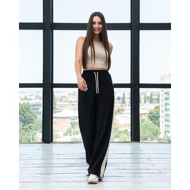 Фотография Штаны спортивные женские Б17 black р.S-XL "AZNA" недорого оптом от прямого поставщика