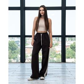 Фотография Штаны спортивные женские Б17 brown р.S-XL "AZNA" недорого оптом от прямого поставщика