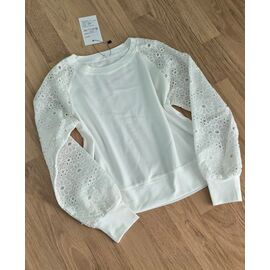 Фотография Свитшот детский на девочку B350 white р.128-164 "Baykush" недорого оптом от прямого поставщика