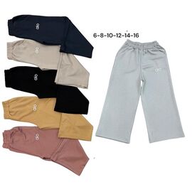 Штани дитячі спортивні на дівчинку 5083 beige р.6-10 "Baykush" недорого оптом від прямого постачальника
