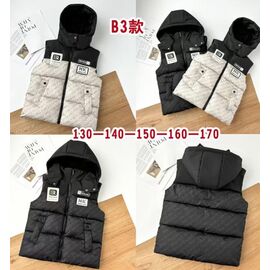 Фотография Жилетка детская на мальчика B3 grey р.130-170 "Farbique" недорого оптом от прямого поставщика