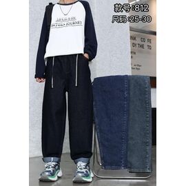 Фотография Джинсы детские на мальчика 812 blue р.25-30 "Farbique" недорого оптом от прямого поставщика