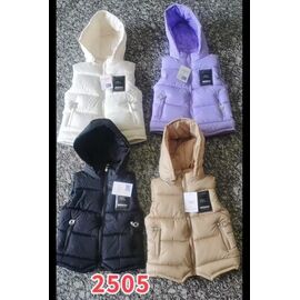 Фотография Жилетка детская на мальчика 2505 white р.120-160 "Farbique" недорого оптом от прямого поставщика