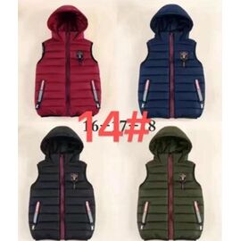 Фотография Жилетка детская на мальчика 14 navy р.18-22 "Farbique" недорого оптом от прямого поставщика