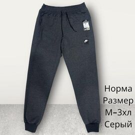 Фотография Штаны спортивные мужские H365 d.grey р.M-3XL "Hai" недорого оптом от прямого поставщика