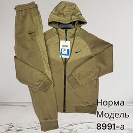 Фотография Костюм спортивный мужской 8991A-1 camel р.M-3XL "Hai" недорого оптом от прямого поставщика