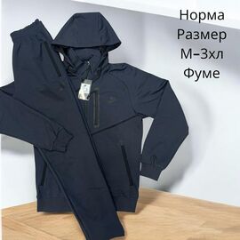 Фотография Костюм спортивный мужской H391 d.grey р.M-3XL "Hai" недорого оптом от прямого поставщика