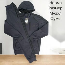 Фотография Костюм спортивный мужской H397 grey р.M-3XL "Hai" недорого оптом от прямого поставщика