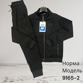 Костюм спортивний чоловічий 9165-2 black р.M-3XL "Hai" недорого оптом від прямого постачальника