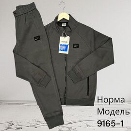 Костюм спортивний чоловічий 9165-1 grey р.M-3XL "Hai" недорого оптом від прямого постачальника