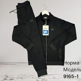 Костюм спортивний чоловічий 9165-1 black р.M-3XL "Hai" недорого оптом від прямого постачальника