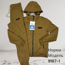 Костюм спортивний чоловічий 9167-1 camel р.M-3XL "Hai" недорого оптом від прямого постачальника