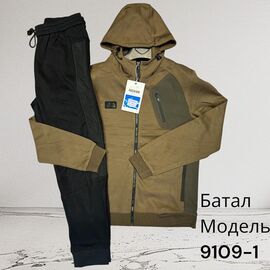 Костюм спортивний чоловічий 9109-1 camel р.4XL-8XL "Hai" недорого оптом від прямого постачальника