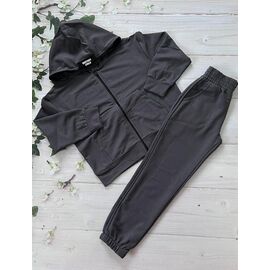 Костюм дитячий спортивний на дівчинку 1012 grey р.128-146 "Marimaks" недорого оптом від прямого постачальника