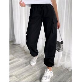 Штани спортивні жіночі 1052 black р.42-48 "VICTORY" недорого оптом від прямого постачальника