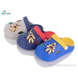 Фотография Кроксы детские летние Лето A9157-3 mix (24 пар р.30-35) "BBT" недорого оптом от прямого поставщика