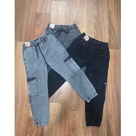 Фотография Джинсы детские на мальчика 105-2 d.grey р.8-12 "MMZ" недорого оптом от прямого поставщика