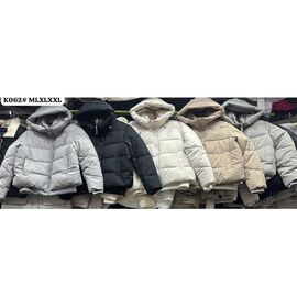 Фотография Куртка женская демисезонная K062 white р.42-48 "FLORA" недорого оптом от прямого поставщика