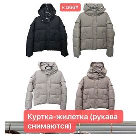 Фотография Куртка женская демисезонная K066 mint р.42-48 "FLORA" недорого оптом от прямого поставщика