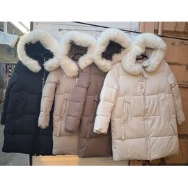 Фотография Куртка женская зимняя K2366 white р.M-2XL "FLORA" недорого оптом от прямого поставщика