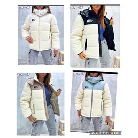 Фотография Куртка женская зимняя KL8308 milk-l.blue р.M-2XL "FLORA" недорого оптом от прямого поставщика