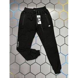 Фотография Штаны спортивные мужские 4733 black р.S-2XL "Alex Clothes" недорого оптом от прямого поставщика