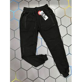 Фотография Штаны спортивные мужские 4734 black р.S-2XL "Alex Clothes" недорого оптом от прямого поставщика