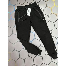 Фотография Штаны спортивные мужские 4740 black р.S-2XL "Alex Clothes" недорого оптом от прямого поставщика