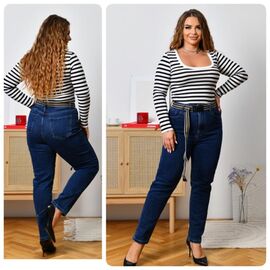 Фотография Джинсы женские 052 blue р.31-38 "Lady N" недорого оптом от прямого поставщика