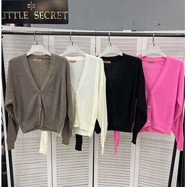 Кардиган жіночий 0431 white р.one size "Little Secret" недорого оптом від прямого постачальника