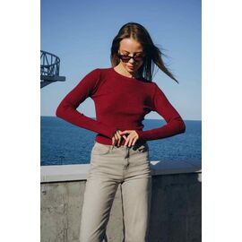 Светр жіночий 307 wine р.one size "Little Secret" недорого оптом від прямого постачальника