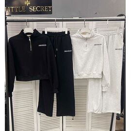 Фотография Костюм спортивный женский тёплый 36028 l.grey р.S-L "Little Secret" недорого оптом от прямого поставщика