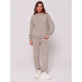 Фотография Костюм спортивный женский тёплый 400612 beige р.S-L "Little Secret" недорого оптом от прямого поставщика