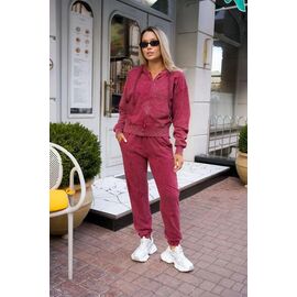 Костюм спортивний жіночий теплий 500085 wine р.S-L "Little Secret" недорого оптом від прямого постачальника