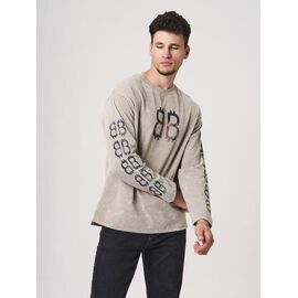 Фотография Свитер мужской 400422 l.grey р.M-2XL "Little Secret" недорого оптом от прямого поставщика