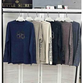 Фотография Свитер мужской 400422 navy р.M-2XL "Little Secret" недорого оптом от прямого поставщика