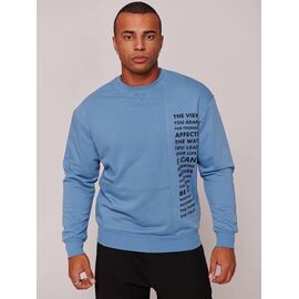 Фотография Свитер мужской 400628 l.blue р.M-2XL "Little Secret" недорого оптом от прямого поставщика