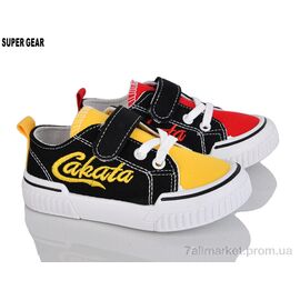 Кросівки дитячі модні Весна/осінь A01-605 mix (12 пар р.21-26) "Super Gear" недорого оптом від прямого постачальника