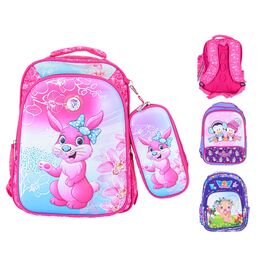 Фотография Рюкзак детский на девочку Y1631-6 mix р.25*35*15 "Red Hat" недорого оптом от прямого поставщика