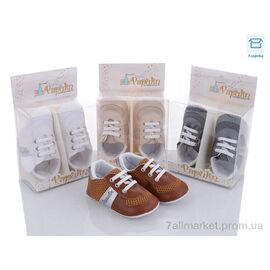 Фотография Пинетки Весна/осень 2161 mix (12 пар р.17-19) "Red Hat" недорого оптом от прямого поставщика