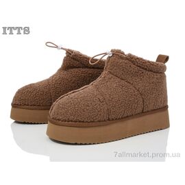 Уггі жіночі утеплені Зима A1800-2A (6 пар р.37-41) "ITTS" недорого оптом від прямого постачальника