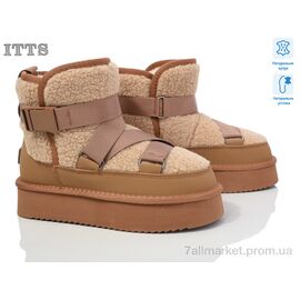 Уггі жіночі утеплені Зима A1813-3 (6 пар р.37-41) "ITTS" недорого оптом від прямого постачальника