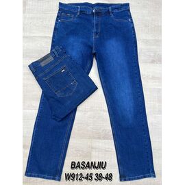 Джинси чоловічі W912-45 blue р.38-48 "God Baron" недорого оптом від прямого постачальника