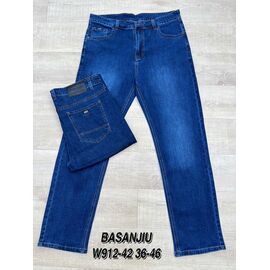 Джинси чоловічі W912-42 blue р.36-46 "God Baron" недорого оптом від прямого постачальника