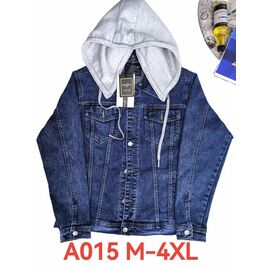 Куртка чоловіча A015 blue р.M-4XL "God Baron" недорого оптом від прямого постачальника